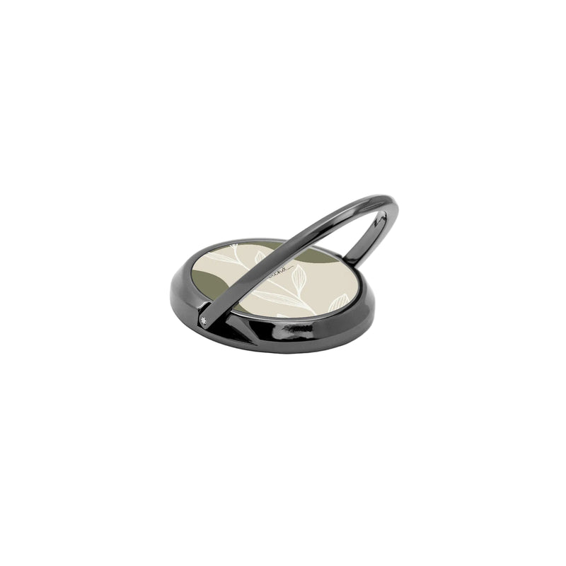 Olive Leaf Phone Ring Holder-zoom-