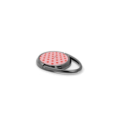 Poppy And Blush Polka Dot Phone Ring Holder by etchd, view 2