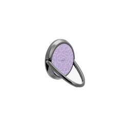 Lilac & Cream Floral Phone Ring Holder by etchd, view 8