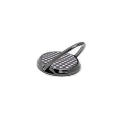 Blue & Plum Gingham Phone Ring Holder by etchd, view 5