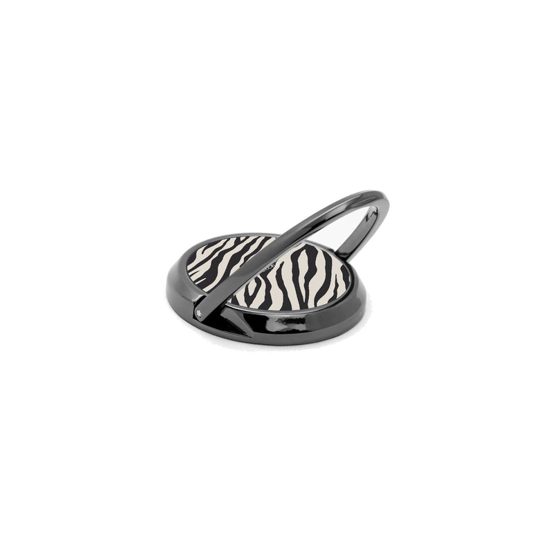 Zebra Print Phone Ring Holder-zoom-