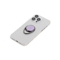 Lilac & Cream Floral Phone Ring Holder by etchd, view 6