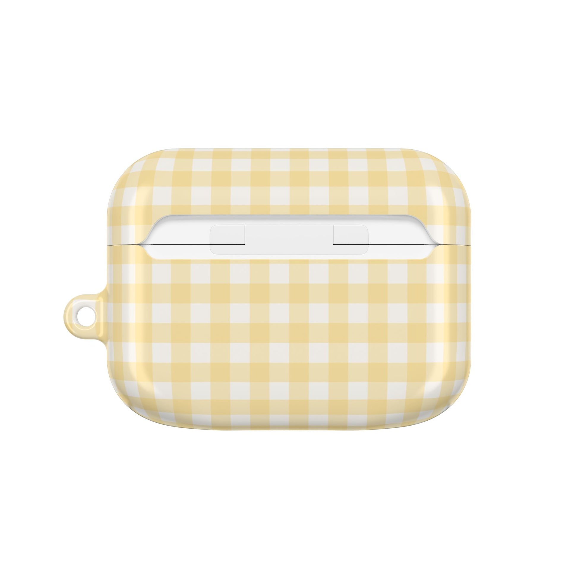 Butter & White Gingham AirPod Case by etchd, view 7