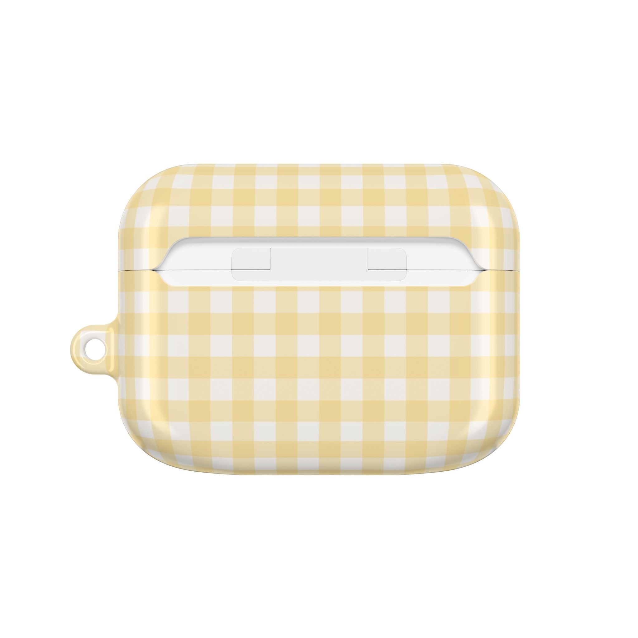 Butter & White Gingham AirPod Case by etchd, view 7