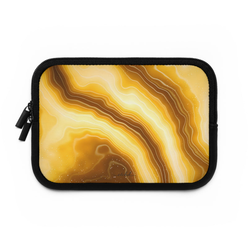 Citrine Laptop Sleeve by etchd, view 2