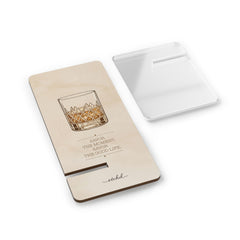 Savor the Moment Phone Stand by etchd, view 2
