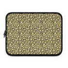 Abstract Print Butter Laptop Sleeve