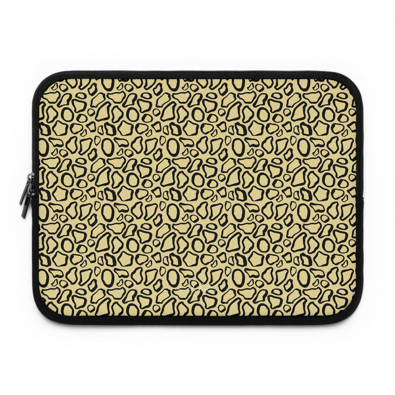 Abstract Print Butter Laptophülle-zoom-