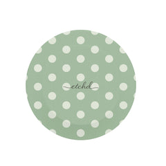 Cream & Sage Polka Dot Phone Grip And Stand by etchd, view 3