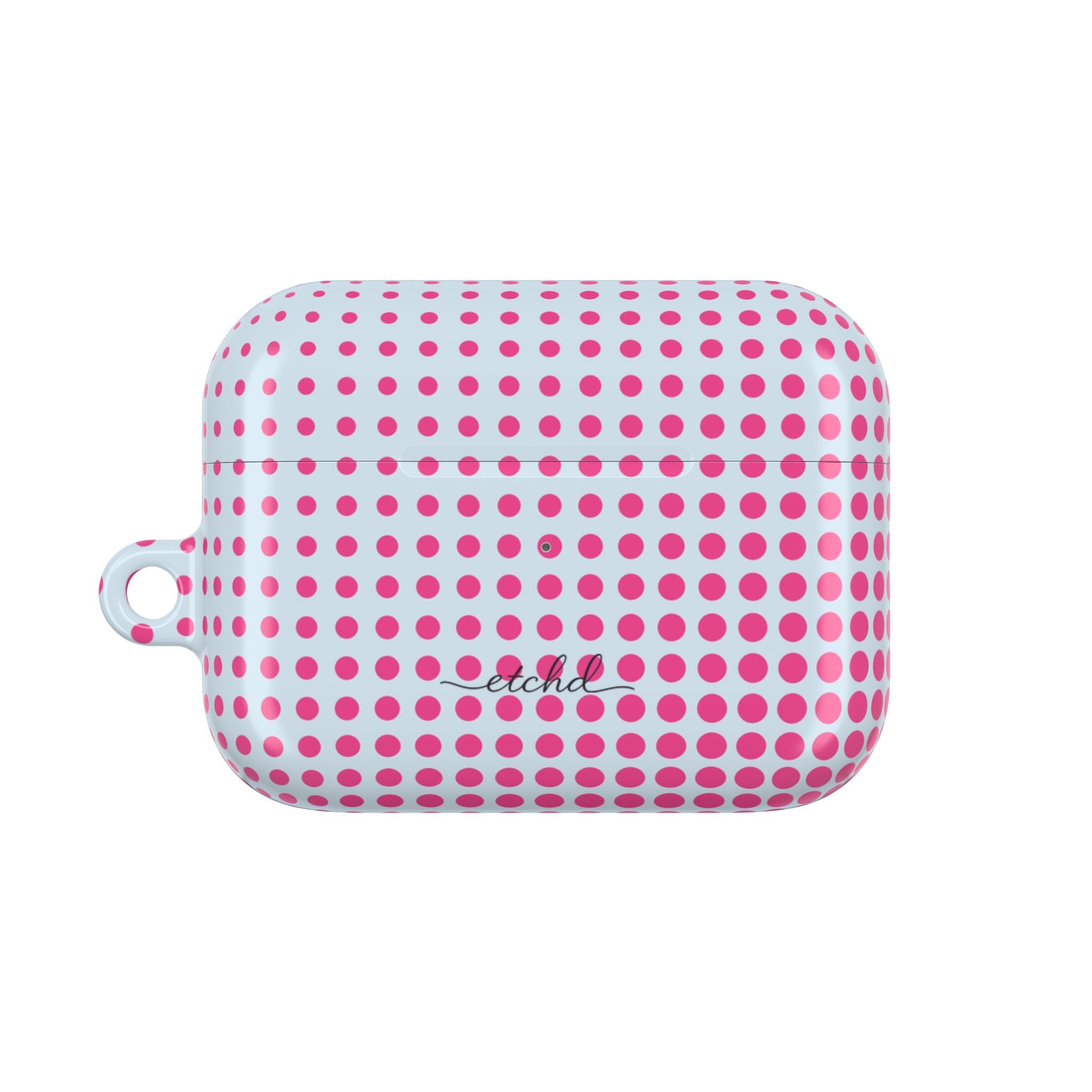 Bubblegum Halftone AirPod Case by etchd, view 2