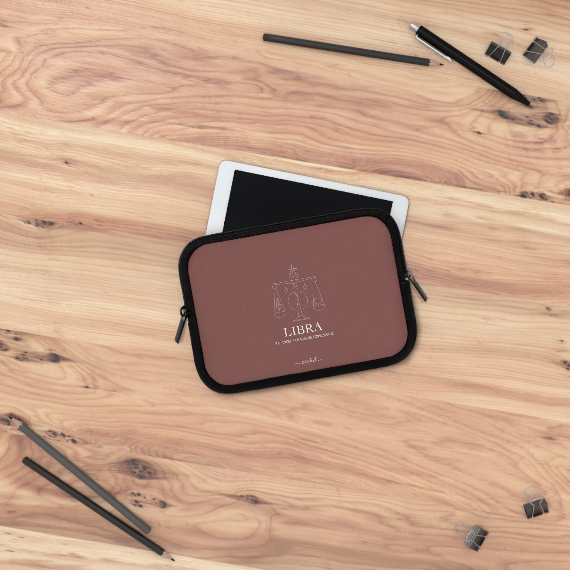 Libra Laptop Sleeve by etchd, view 14