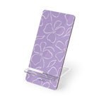 Lilac & Cream Floral Phone Stand