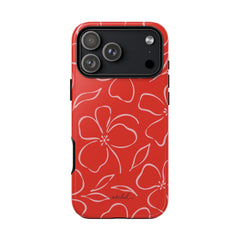 Poppy & Blush Floral Phone Case by etchd, view 59