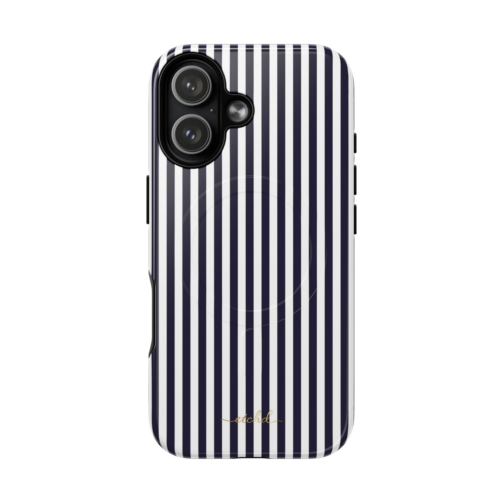 Navy And White Magnetic Phone Case by etchd, view 25