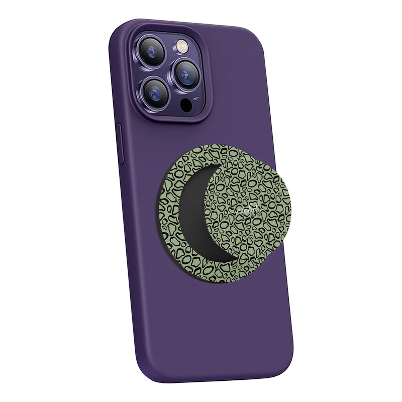 Abstract Print Sage Handy-Halterung und Ständer-zoom-