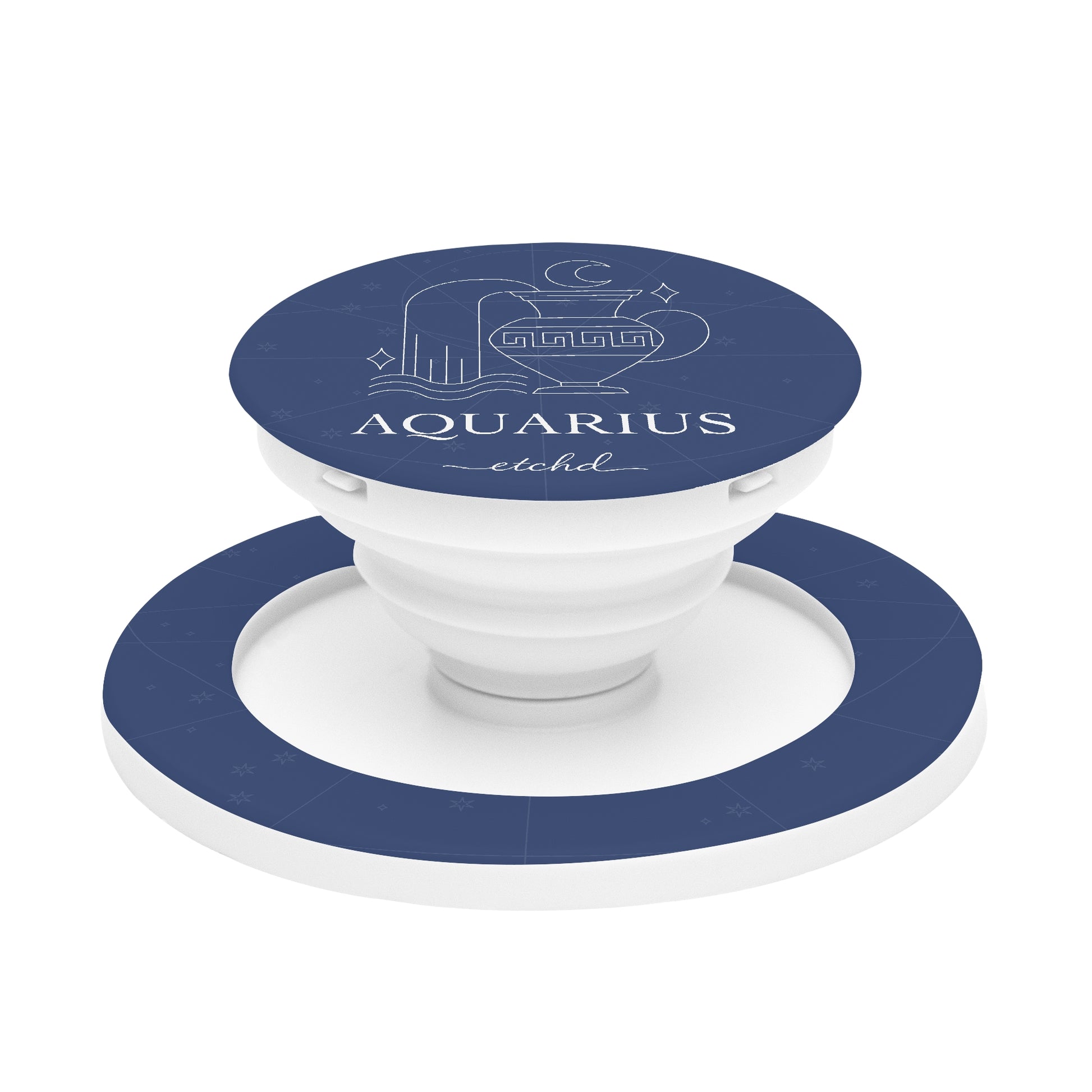 Aquarius Phone Grip And Stand by etchd