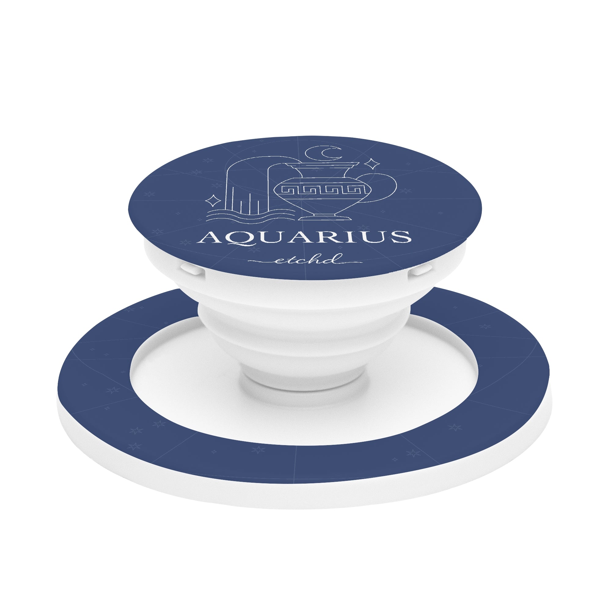 Aquarius Phone Grip And Stand by etchd