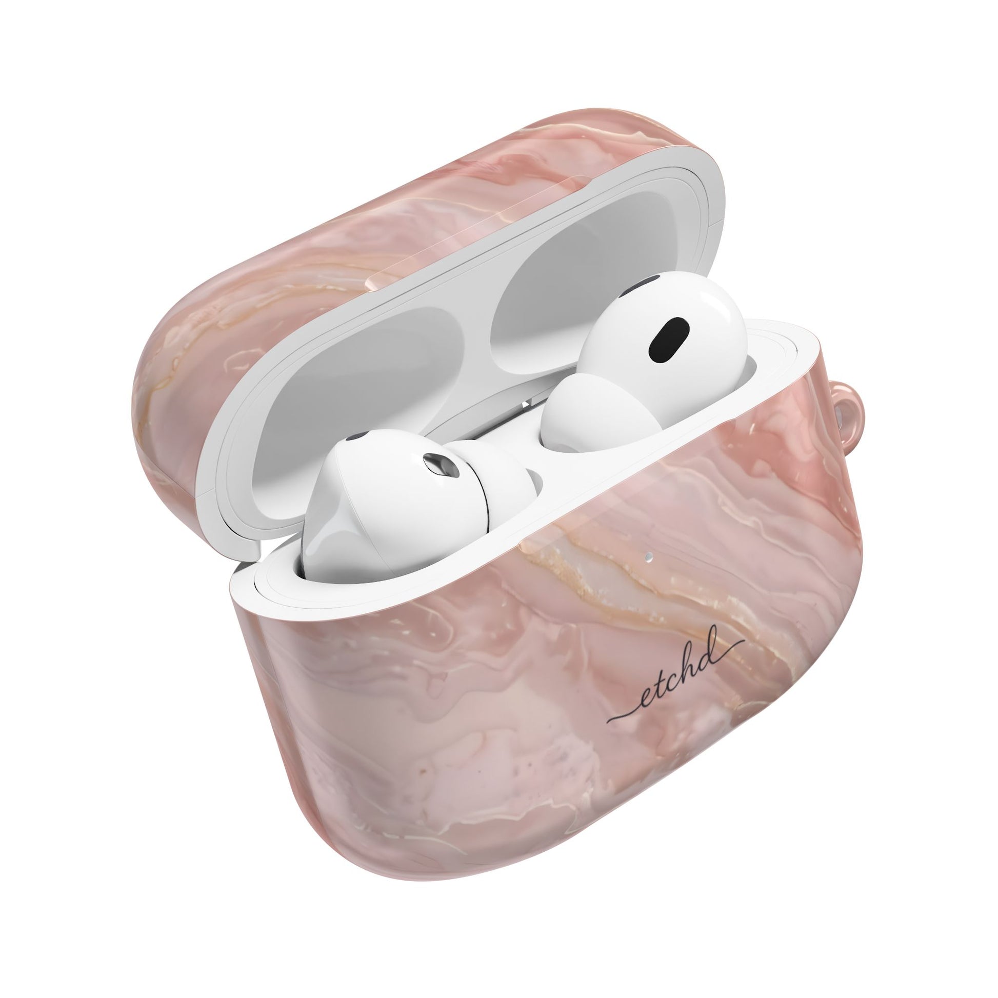 Rose Quartz AirPod Case by etchd, view 9