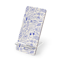 Food Pattern Phone Stand by etchd