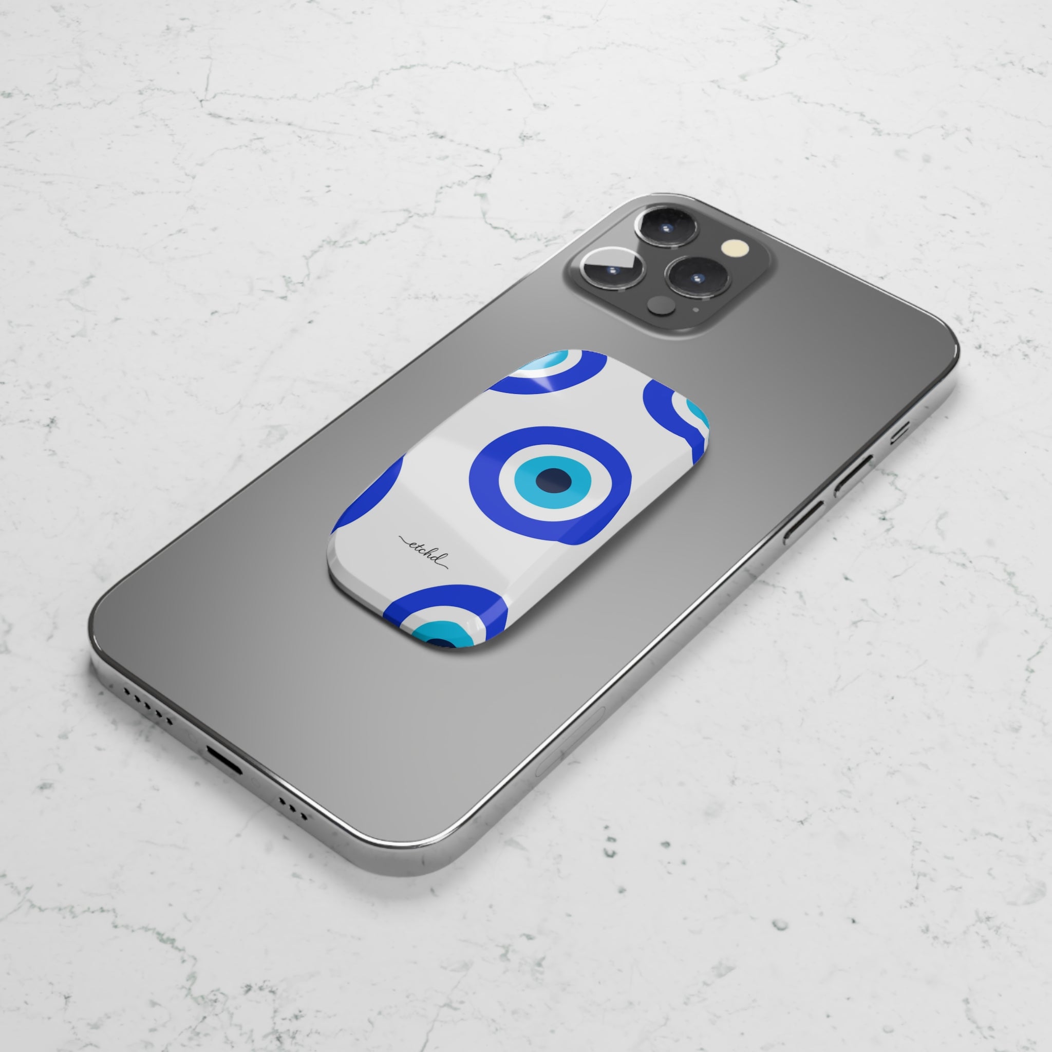 Abstract Evil Eye Click-On Phone Grip by etchd, view 5