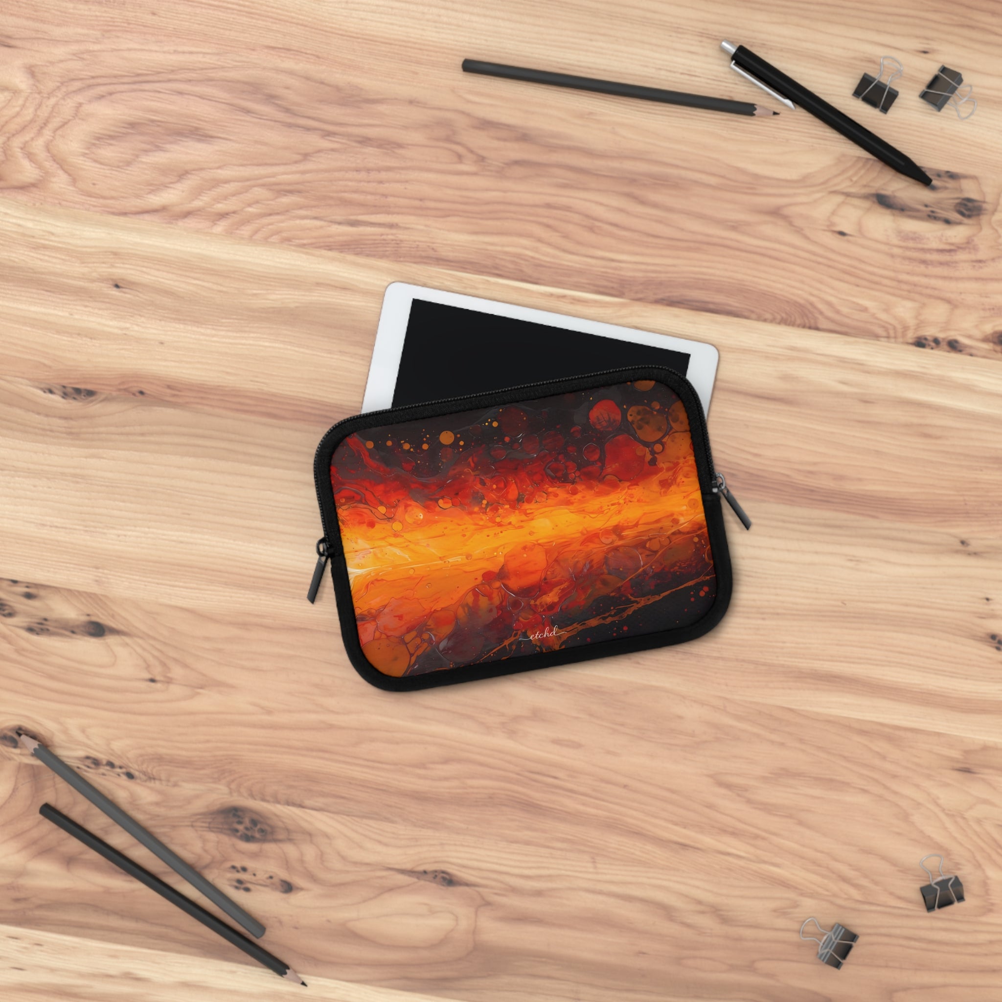 Molten Core Laptop Sleeve by etchd, view 14