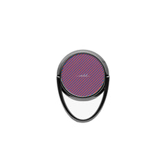 Cobalt And Poppy Diagonal Phone Ring Holder by etchd, view 4