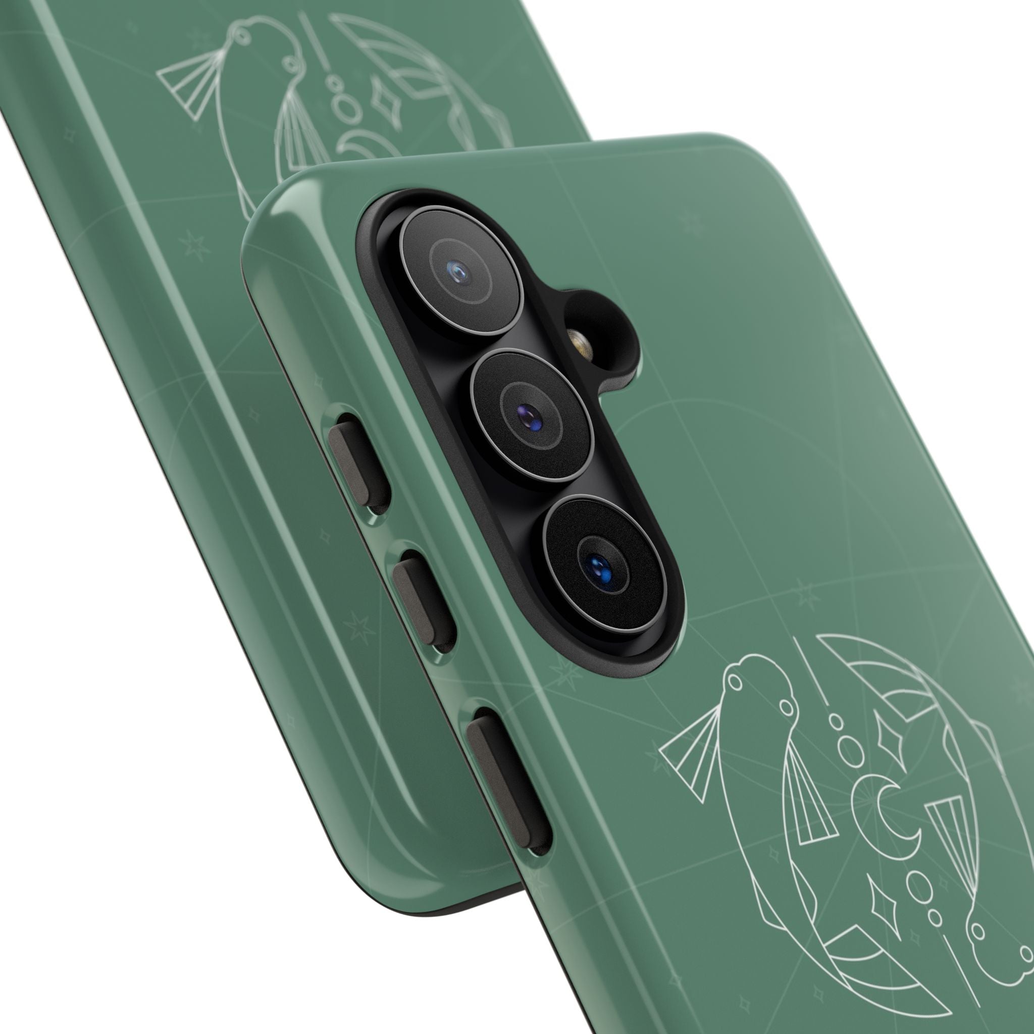 Pisces Phone Case by etchd, view 219