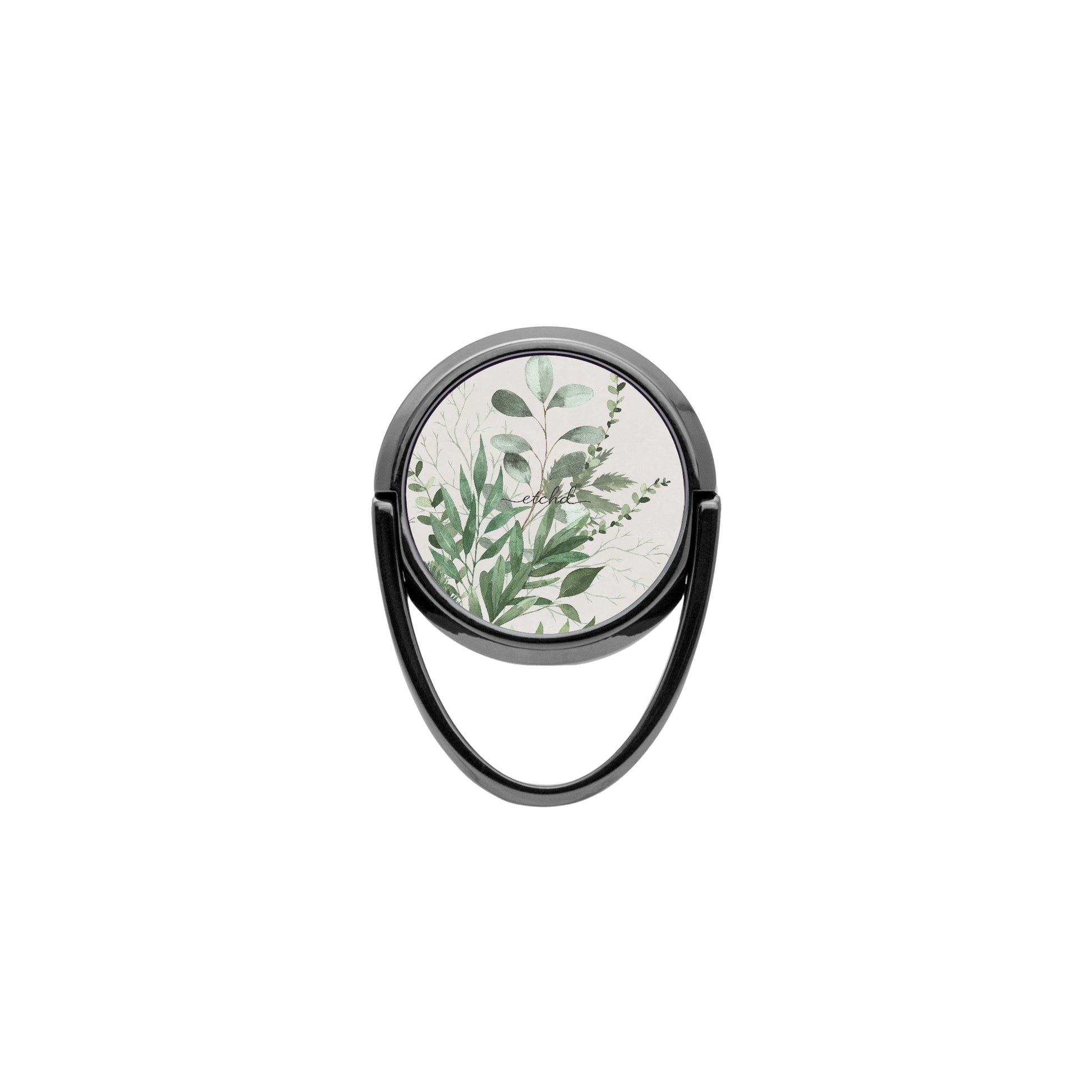 Botanical Leaf Phone Ring Holder by etchd, view 4