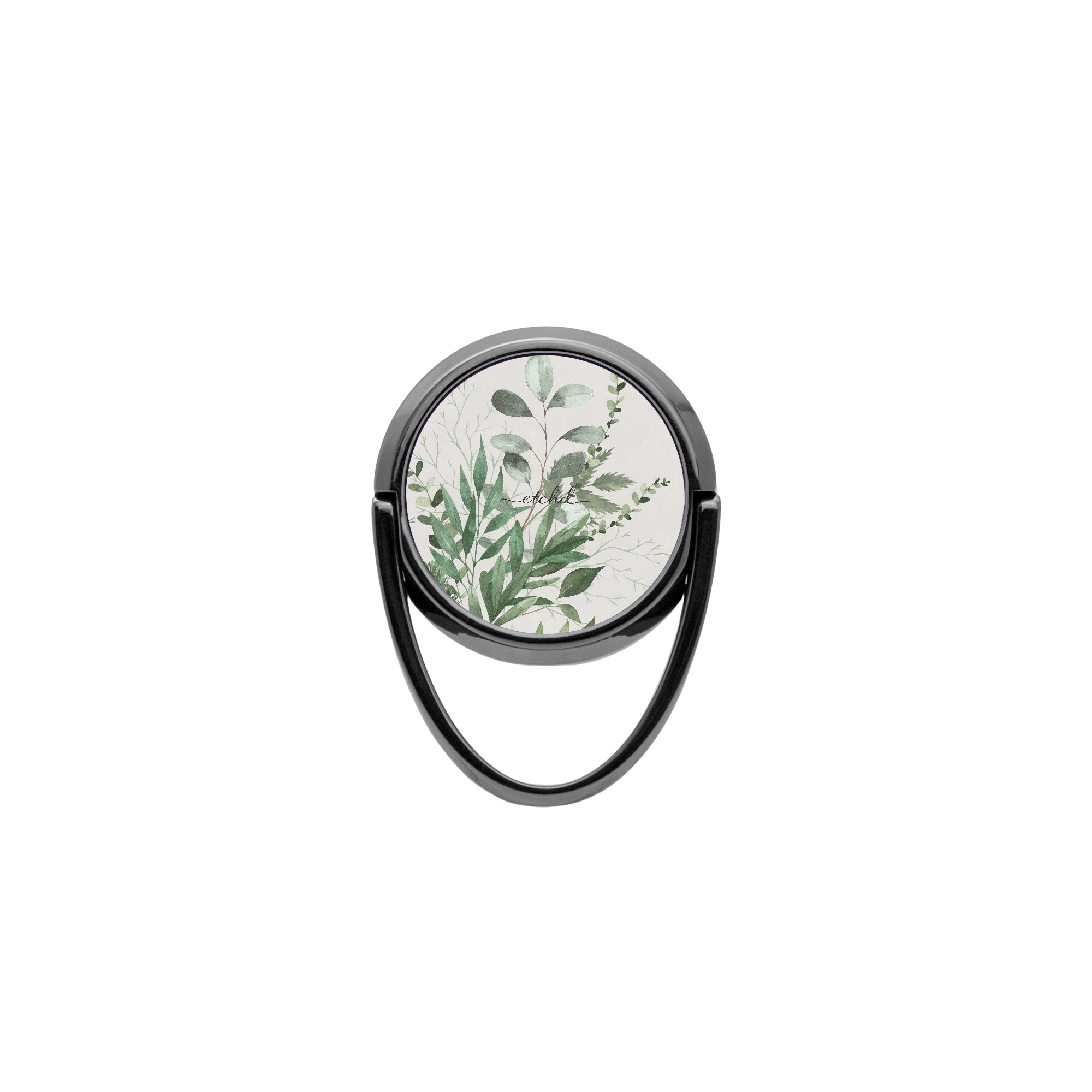 Botanical Leaf Phone Ring Holder by etchd, view 4