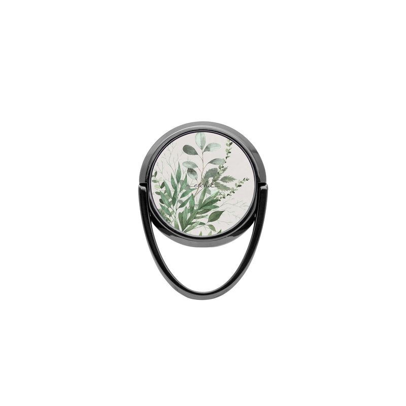 Botanical Leaf Phone Ring Holder-zoom-