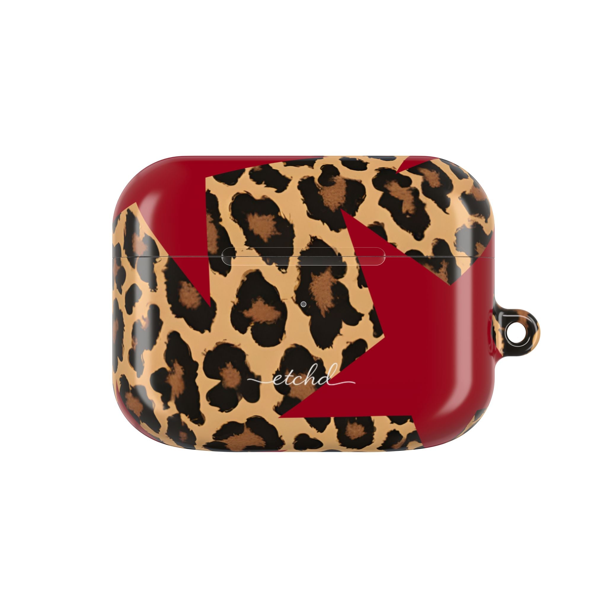 Leopard & Red Stars AirPod Case by etchd