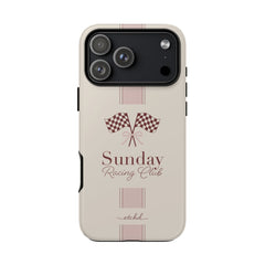 Sunday Racing Phone Case by etchd, view 59