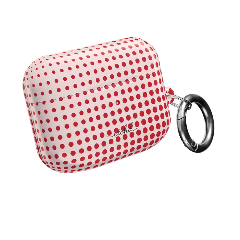 Cherry Halftone AirPod Case by etchd, view 8