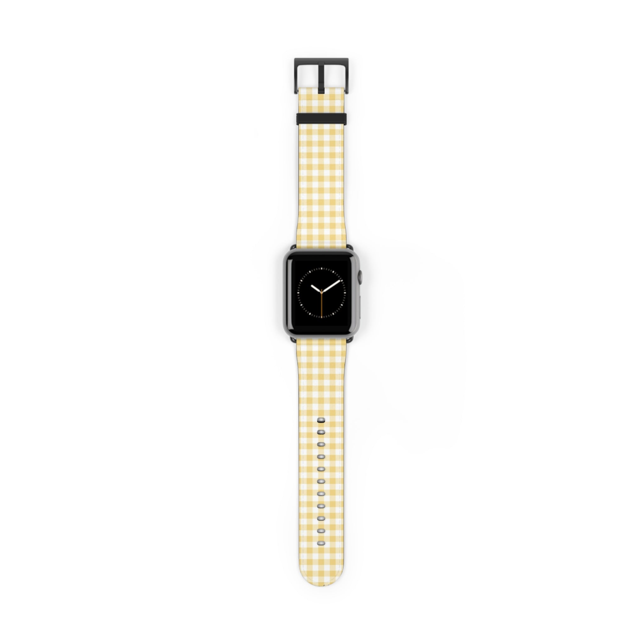 Butter Gingham Smartwatch Strap by etchd, view 2