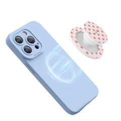 Blush Polka Dot Phone Grip And Stand by etchd, view 8
