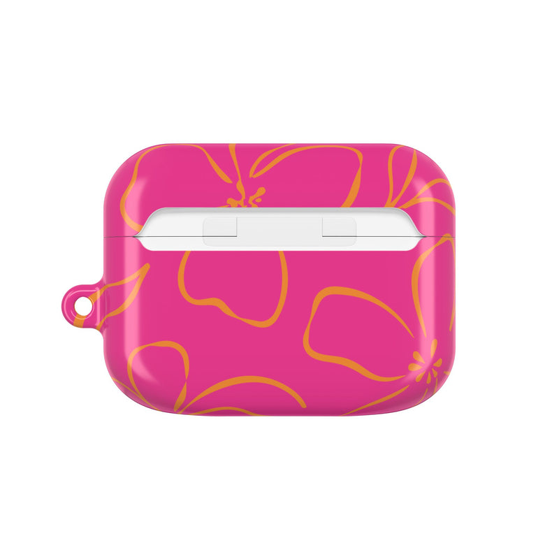 Pink & Orange Floral AirPod Case by etchd, view 7