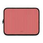 Poppy & Blush Striped Laptop Sleeve