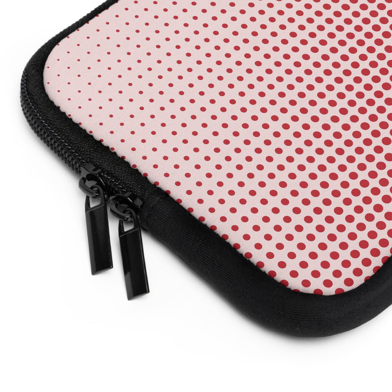 Cherry Halftone Laptophülle-zoom-