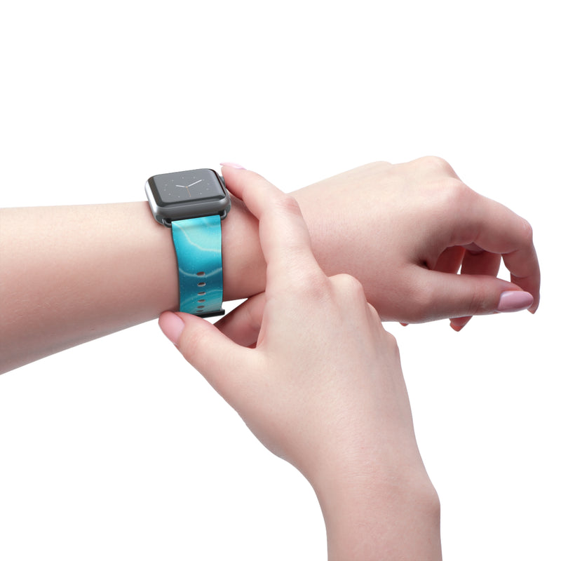 Aquamarine Smartwatch Strap by etchd, view 11