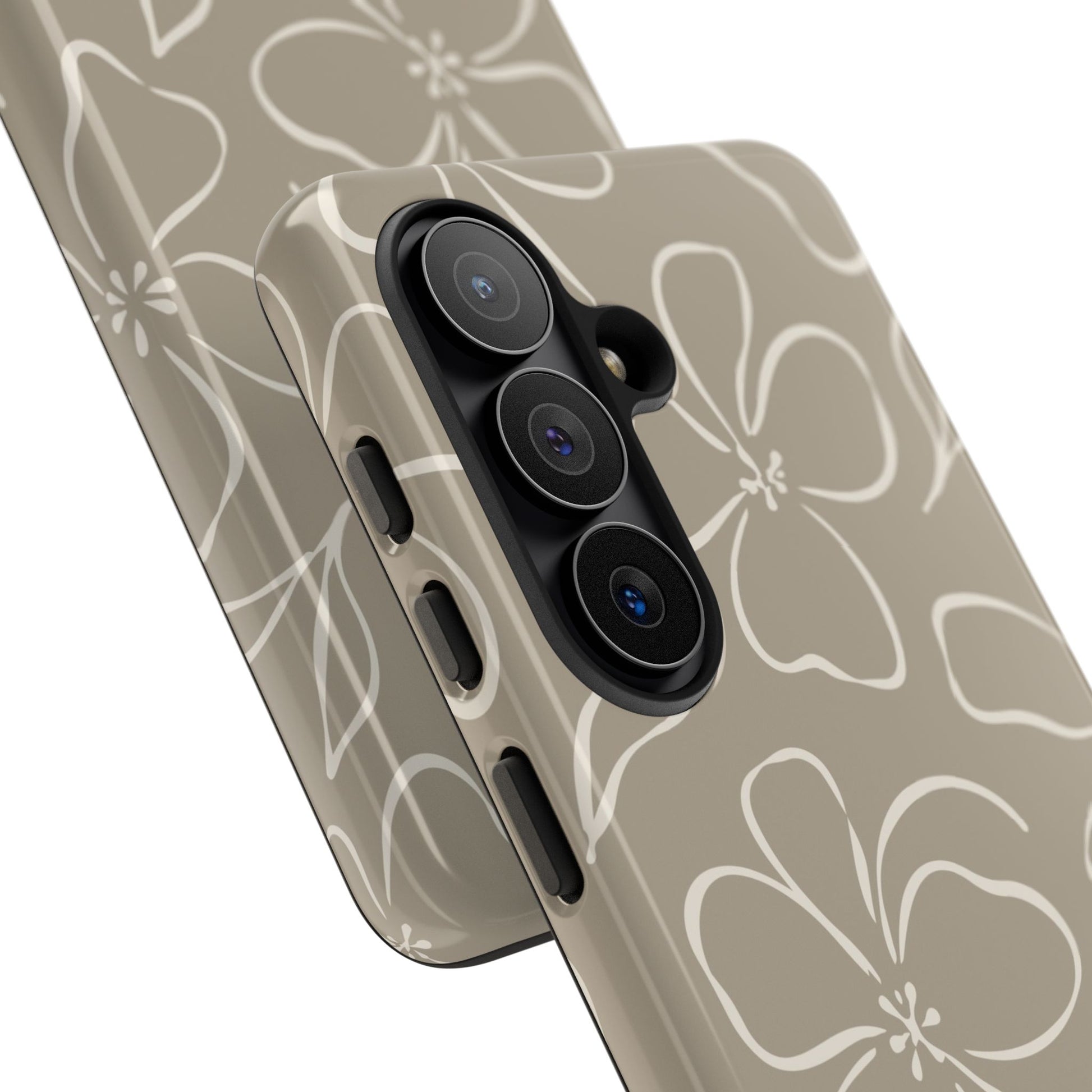 Neutral Floral Phone Case by etchd, view 209