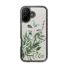 Botanical Leaf Clear Phone Case by etchd, view 24