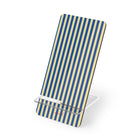 Cobalt & Butter Striped Supporto per telefono