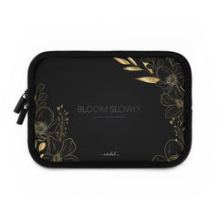 Bloom Slowly Laptop Sleeve by etchd, view 2