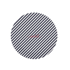 Navy And White Striped Diagonal Phone Grip And Stand by etchd, view 2