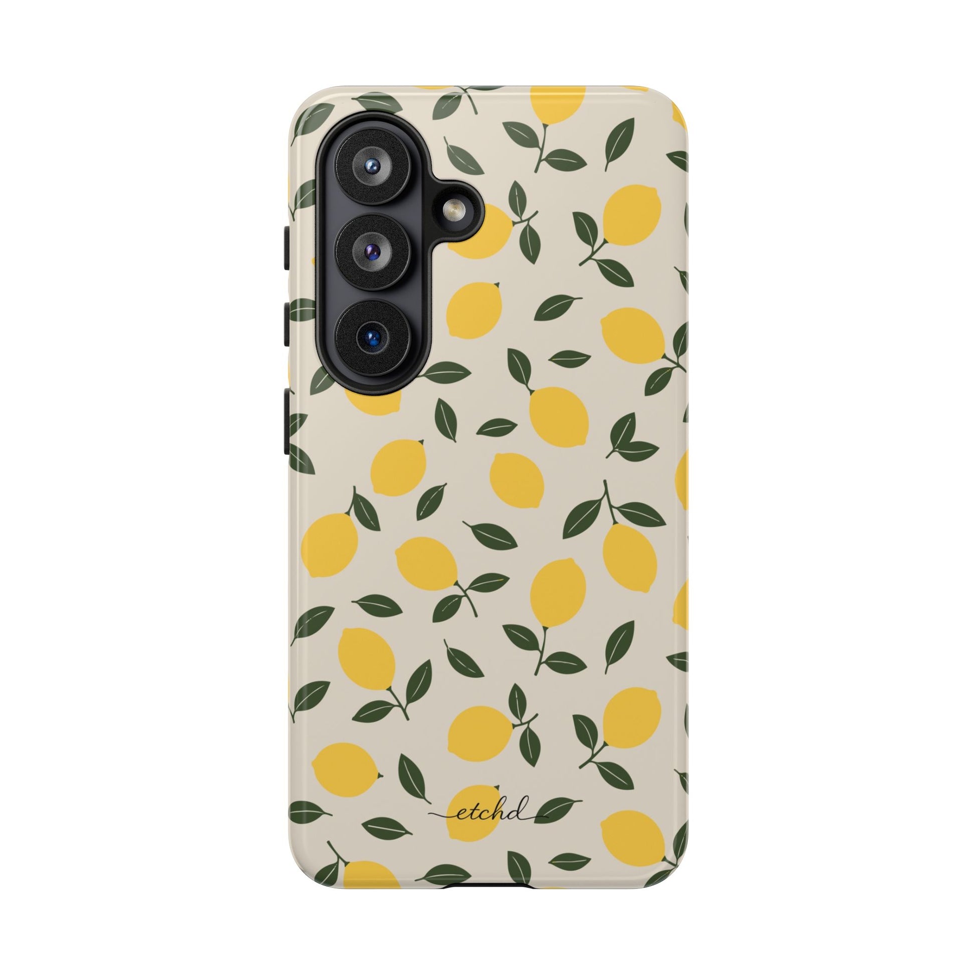 Lemon Phone Case by etchd, view 61