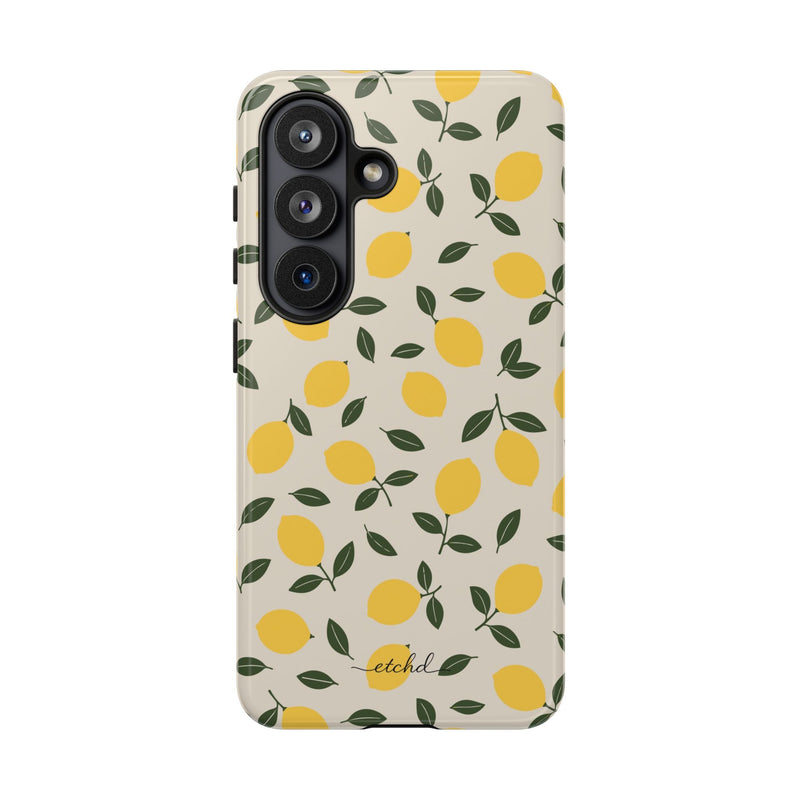 Lemon Phone Case by etchd, view 61