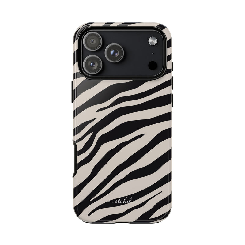 Zebra Print Phone Case by etchd, view 59