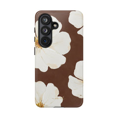Mocha Blossom Phone Case by etchd, view 66