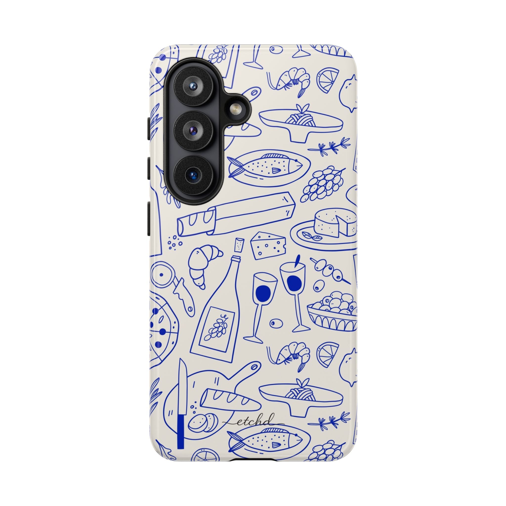 Food Pattern Phone Case by etchd, view 61