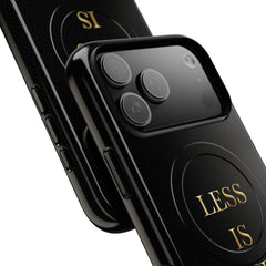 Less Is More Magnetic Phone Case by etchd, view 70